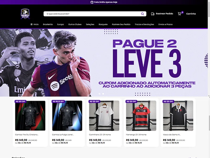 Loja esportiva